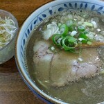 らーめん しののめ屋 - 鬼煮干＋白髪ネギ