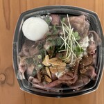 イタバル JOYMARU - ローストビーフ丼　肉マシ（肉１．５倍）