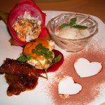 魚竹 - 日本一の至福のデザート!!スペシャルでお願いしました☆すべて手作り!!フレッシュピーチムースが本当に感激するぐらい絶品でした。