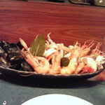 osteria LIU - 海の幸盛り合わせ