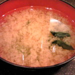 寿司富 - 味噌汁