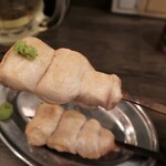 串焼き 浅五郎 - ・「鶏 ささみ わさび(¥242)」