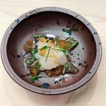 鮨 冨味 - 昆布〆和え物