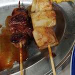 もつ焼き丸昌 - アブラ串最高♡♡♡数本注文