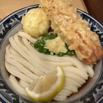 梅田 釜たけうどん - 