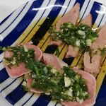 もつ焼き丸昌 - ガツ刺し