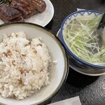 牛タン焼専門店 司 - 麦飯とテールスープ