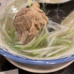 牛タン焼専門店 司 - テールスープ