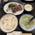 牛タン焼専門店 司 東口ダイワロイネットホテル店 - 牛タン焼き定食3枚