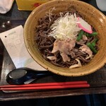 HINOTORI - 肉そば（冷）上から