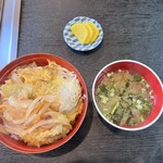 Ookawa Shiyokudou - カツ丼950円（税込）