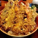 天麩羅 ほり井 - サービスランチ天丼