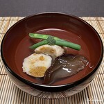 御料理 寺沢 - ふわっふわの帆立貝柱と生海胆の真薯