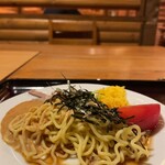 ラビスタ大雪山 - 醤油タレと、味噌タレをハーフ＆ハーフにした。