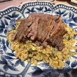 中国料理 旬輝 - 別注の和牛ののった炒飯