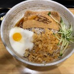 Komoro Soba - 大盛り　冷やし月見のばかし蕎麦　580円