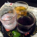 ロゴスキー　深沢カフェ - ウオッカ３種類利き酒セット