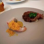 トラットリア フィレンツェ・サンタマリア 南青山店 - ソースも美味しい２種のお魚