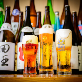 In Sapporo, we only have specialty beers and a wide variety of Japanese sake.