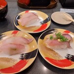 Mawaru Sushi Douraku - 2023ほうぼう・鰺・めばる