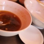 ラーメン 木曜日 - スープちょい残し
