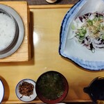 Tosawarayakiryuujimmaruyumetauntakamatsu - わら焼き鰹のタレたたき定食