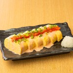 Mentaiko dashi rolled egg