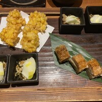 ダイナミックキッチン＆バー 燦 大阪店 - 前菜はこの3種