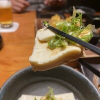 ダイナミックキッチン＆バー 燦 大阪店 - 料理は寄せ豆腐からのスタート