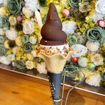 氷菓子屋KOMARU - 黒崎チョコソフト
