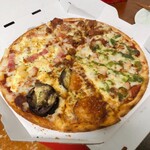 ピザハット - 料理写真:なすび嫌いな人と食べたので1Pなすびよけた