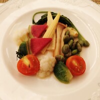 南蛮 銀圓亭 - 温野菜盛り合わせ