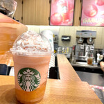 スターバックスコーヒー - ガブリピーチフラペチーノ2023.8