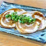 駅前嵐山食堂 - あつまみ炙りチャーシュー