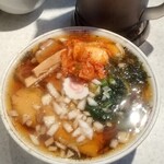 鳥人 - しょうゆキムチトッピング