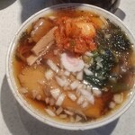 鳥人 - しょうゆキムチトッピング