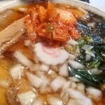 鳥人 - しょうゆキムチトッピングアップ