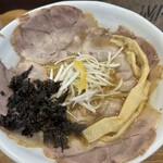 Menya Asa Kura - 煮干醤油肉増し