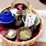 Hakushika Kurashikkusu - 名物！純米粕汁鍋【茶美豚ロース】と彩り花かごコース