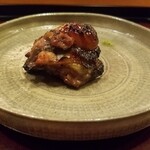 銀座すがの - すっぽん　西京焼き　西京味噌　生きてる時にさばく …  炭火で焼いたもの