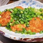 たこ焼き モダン焼き ふるちゃん - たこ焼き　ネギポン酢