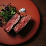 Snow room aged Wagyu beef Steak