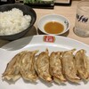 餃子の王将 ジョイ・ナーホ - にんにくゼロ生姜餃子とライス