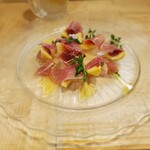 カジュアルフレンチBar 7FUKU - 生ハムイチヂク