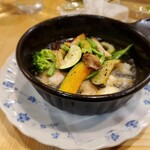 カジュアルフレンチBar 7FUKU - エビのオリーブオイル