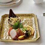 Jasumingaden - 前菜盛り合わせ