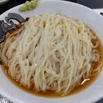 食堂 はせ川 - 昆布出汁に浸ったつけ麺 並　３４０ｇ