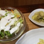 キッチン ブルー グローブ - さらだ、青信号のアップ