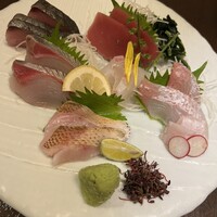 魚屋あらまさ 川崎店 - お造りの盛り合わせ