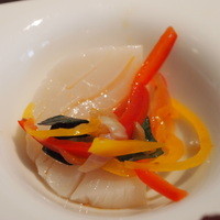 四川 - 帆立の前菜